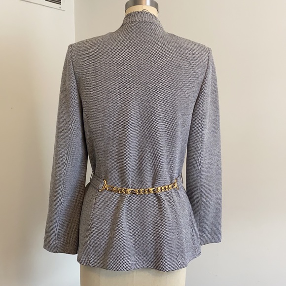 St. John Belted Knit Jacket - Picture 5 of 6
